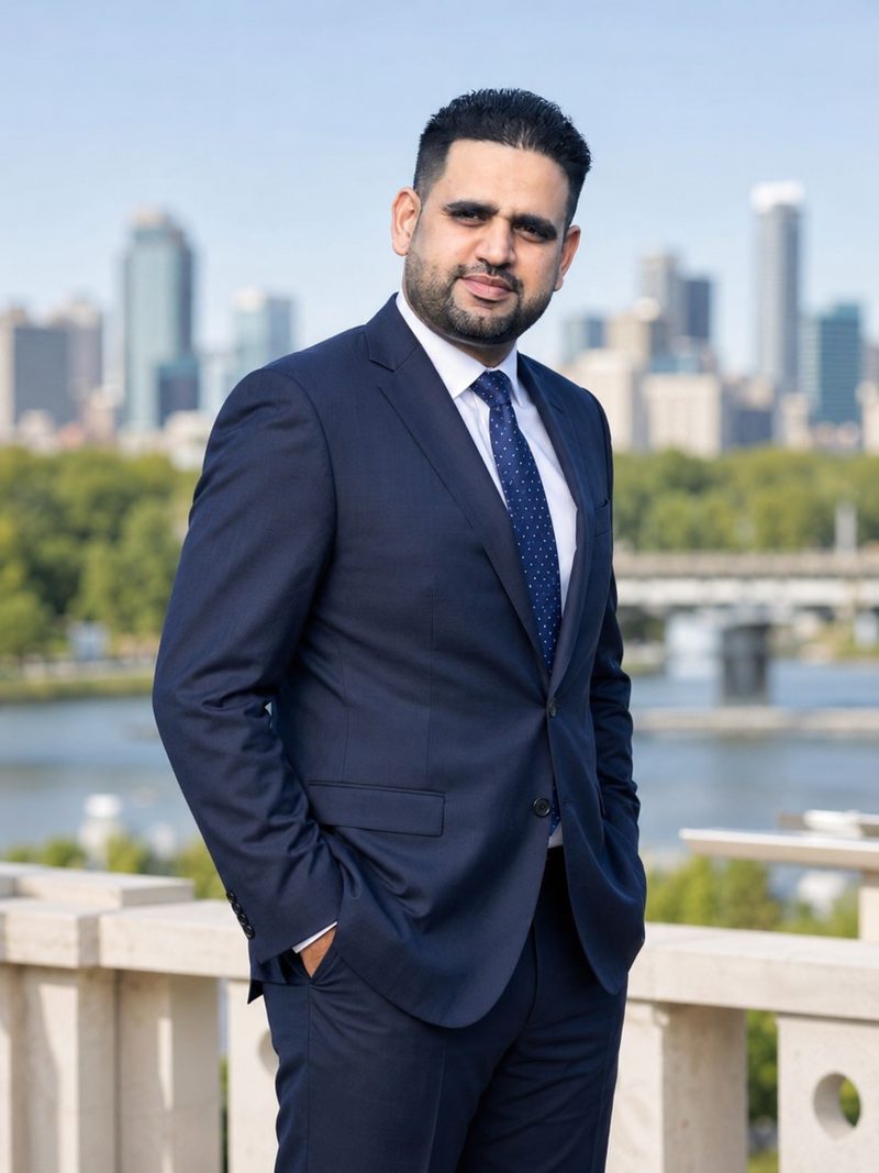 Ihtsham Haq, candidate for Mayor of Cambridge, Ontario